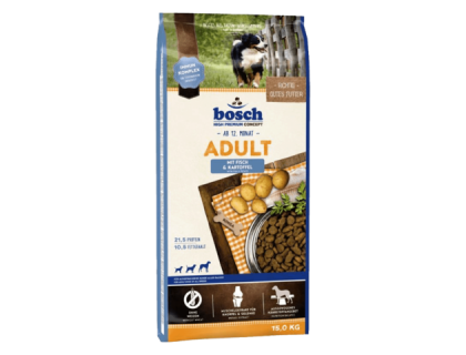 Bosch (Бош) Adult Fish & Potato (15 кг) корм для собак Рыба с Картофелем