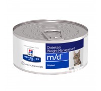 Hills Prescription diet md - влажный корм для кошек с диабетом и ожирением 156 г