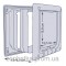 Trixie (Трикси) 4-Way Cat Flap with Tunnel Дверца для кошки 4 позиции с туннелем 21 × 21 см