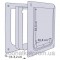 Trixie (Трикси) Way Dog Flap Дверца для собак пластик 39 × 45 см