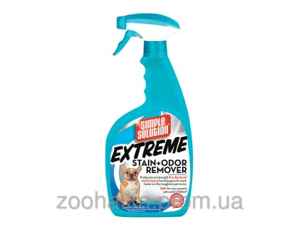Simple Solution (Симпл Солюшен) Extreme Stain and Odor Remover Средство для удаления пятен и запаха животных