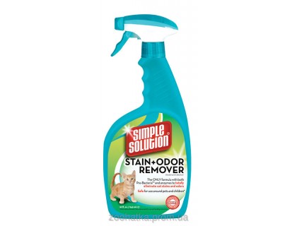 Simple Solution (Симпл Солюшен) Cat Stain and Odor Remover Средство для удаления пятен и запаха котов 945 мл