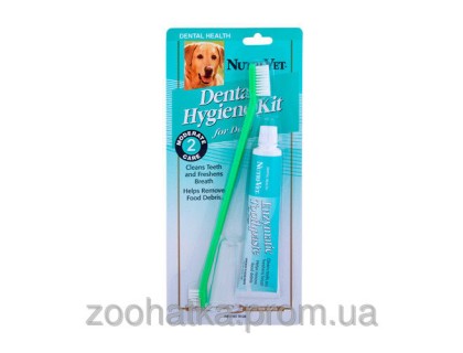 Nutri-Vet (Нурти-Вет) Набор для гигиены пасти (Oral Hygiene Kit) щетка и зубная паста