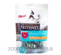 Nutri-Vet (Нутри-Вет) Flossing Chews 3in1 Флосс Лакомство с зубной нитью для собак малых пород жевательное 113
