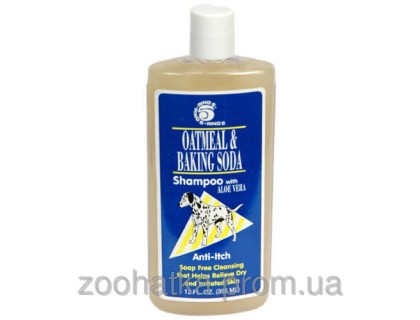 Ring5 ОВСЯНАЯ МУКА С СОДОЙ (Oatmeal-Baking Soda) шампунь от зуда для собак и кошек 355 мл