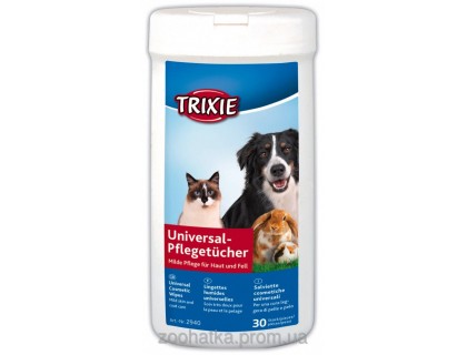 Trixie (Трикси) Универсальные Косметические Салфетки для собак кошек грызунов