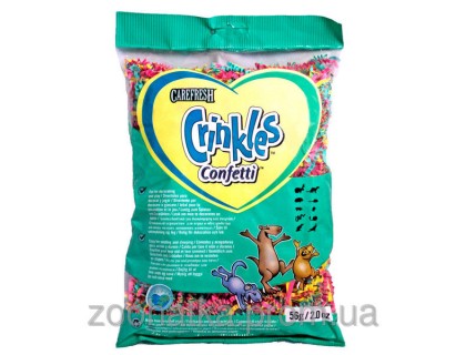 CareFresh (Кеа Фреш) Crinkles Confetti Кринклес Конфетти серпантин для грызунов птиц рептилий