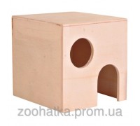 Trixie (Трикси) Hamster House Домик из дерева для хомяков 10х10х11 см