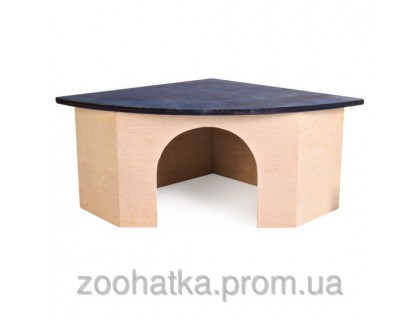 Trixie (Трикси) Corner House Угловой домик из дерева для морской свинки 29 × 13 × 21/21 см