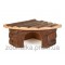 Trixie (Трикси) Jesper Corner House Угловой домик из дерева для морской свинки 32 × 13 × 21/21 см
