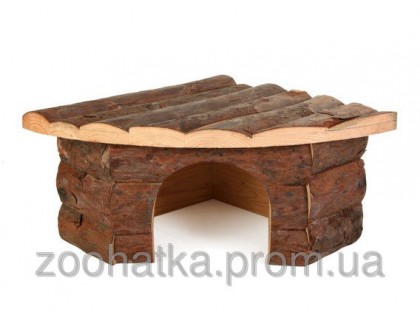 Trixie (Трикси) Jesper Corner House Угловой домик из дерева для кролика 42 × 15 × 30/30 см