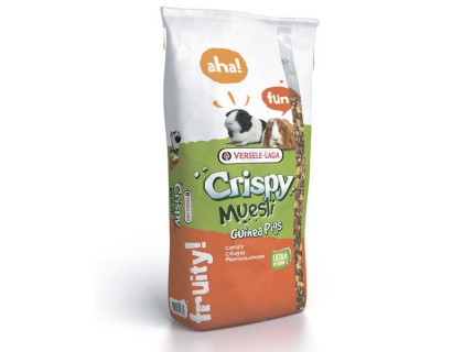 Versele-Laga Crispy Cavia (20 кг) Морская Свинка зерновая смесь корм с витамином C для морских свинок