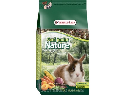 Versele-Laga Сuni Junior Nature (0,75) Крольчата Натюр зерновая смесь супер премиум корм для крольча