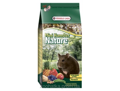 Versele-Laga Nature Mini Hamster Nature (0,4 кг) Мини Хамстер зерновая смесь корм для мини хомяков
