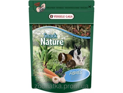 Versele-Laga Snack Nature Fibres Клетчатка зерновая смесь для грызунов 500 г