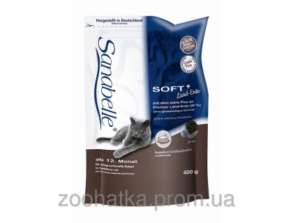 Bosch Sanabelle (Санабель) Soft with Fresh Farm Duck (400 г) полувлажный корм для кошек с уткой