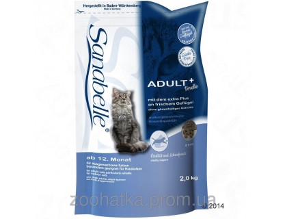 Bosch Sanabelle (Санабель) Adult with Trout (2 кг) корм для кошек с форелью