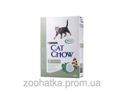 Cat Chow (Кет Чоу) Sterilized Корм для стерилизованных кошек 400 г