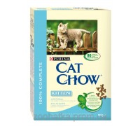 Cat Chow (Кет Чоу) Kitten Корм для котят с курицей 400 г