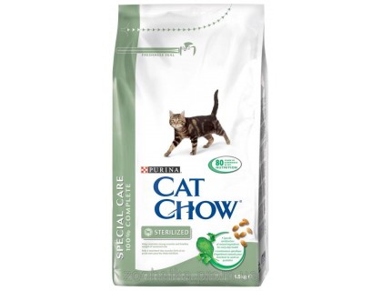 Cat Chow (Кет Чоу) Sterilized Корм для стерилизованных кошек 1,5 кг