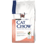 Cat Chow (Кет Чоу) Sensitive Корм для кошек с чувствительным пищеварением 15 кг