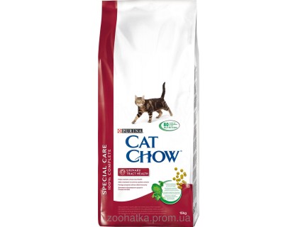 Cat Chow (Кет Чоу) Urinary Tract Health Корм для профилактики мочекаменной болезни у кошек 15 кг