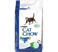 Cat Chow (Кет Чоу) Feline 3in1 Корм для кошек Тройная защита Вашего питомца 1,5 кг