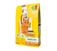 Friskies (Фрискас) Indoor корм для кошек с курицей овощами и садовой травой 10 кг