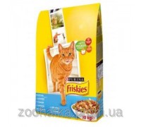 Friskies (Фрискас) Adult корм для кошек с лососем 10 кг