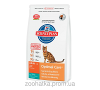 Hills Science Plan Feline Adult Optimal Care™ Тунец (10 кг)