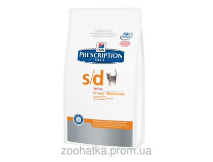 Hills PD Feline s/d (5 кг) растворение камней
