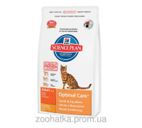 Hills Science Plan Feline Adult Optimal Care™ Курица (15 кг)