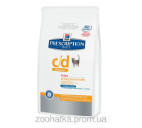 Hills PD Feline c/d Multicare океаническая рыба (1,5 кг) заболевания мочевыводящих путей, камни