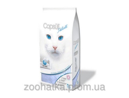 Capsull Delicate baby powder (15 кг) Капсуль Деликат кварцевый впитывающий наполнитель для котят