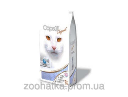 Capsull Original baby powder (7,2 кг) Капсуль Ориджинал кварцевый наполнитель для туалетов кошек 1-8 мм