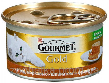 Gourmet Gold (Гурме Голд) Кусочки в паштете 
