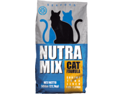 Nutra Mix (Нутра Микс) Seafood (22,68 кг) корм для взрослых кошек