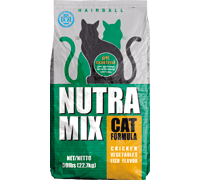 Nutra Mix (Нутра Микс) Hairball Formula Super Premium (22,68 кг) корм для кошек (выведение шерсти)