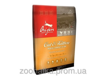 ORIJEN Cat&Kitten (Ориджен)  5,4 кг корм для кошек всех возрастов и пород