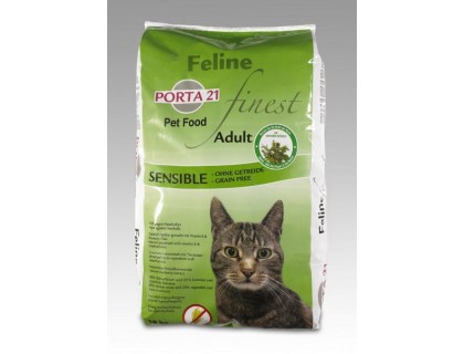 Porta 21 (Порта 21) Feline Finest Sensible (10 кг) сухой корм для чувствительных кошек