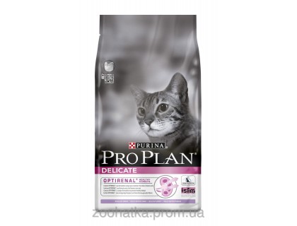 Pro Plan (Про План) Delicate Корм для котов с чувствительной кожей с индейкой 400 г