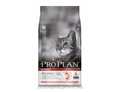 Pro Plan (Про План) Adult Salmon & Rice Корм для взрослых кошек с лососем 1,5 кг