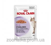 Royal Canin FHN Wet Sterilised (85 г) влажный корм для стерилизованных кошек старше 1 года кусочки в соусе