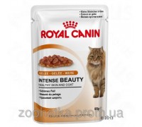 Royal Canin Intense Beauty in Jelly (85 г) корм для кошек старше 1 года для поддержания красоты шерсти в желе