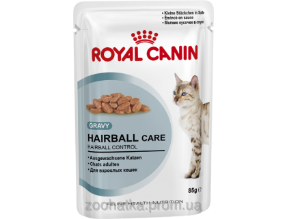 Royal Canin FHN Wet Hairball care (85 г) влажный корм для кошек препятствует образованию волосяных комочков
