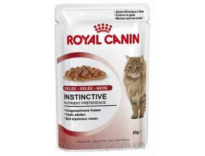 Royal Canin (Роял Канин) Instinctive in Jelly (85 г) консервы для кошек, кусочки в желе