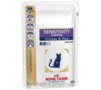 Royal Canin (Роял Канин) Sensitivity Control Feline Chicken Pouches (100 г) пищевая аллергия