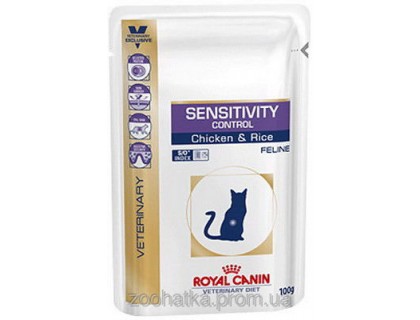 Royal Canin (Роял Канин) Sensitivity Control Feline Chicken Pouches (100 г) пищевая аллергия