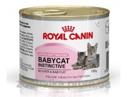 Royal Canin (Роял Канин) Babycat Instinctive (195 г) корм для котят с момента отъема до 4 месяцев