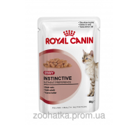 Royal Canin Instinctive in gravy (85 г) консервированный корм для кошек старше 1 года кусочки в соусе